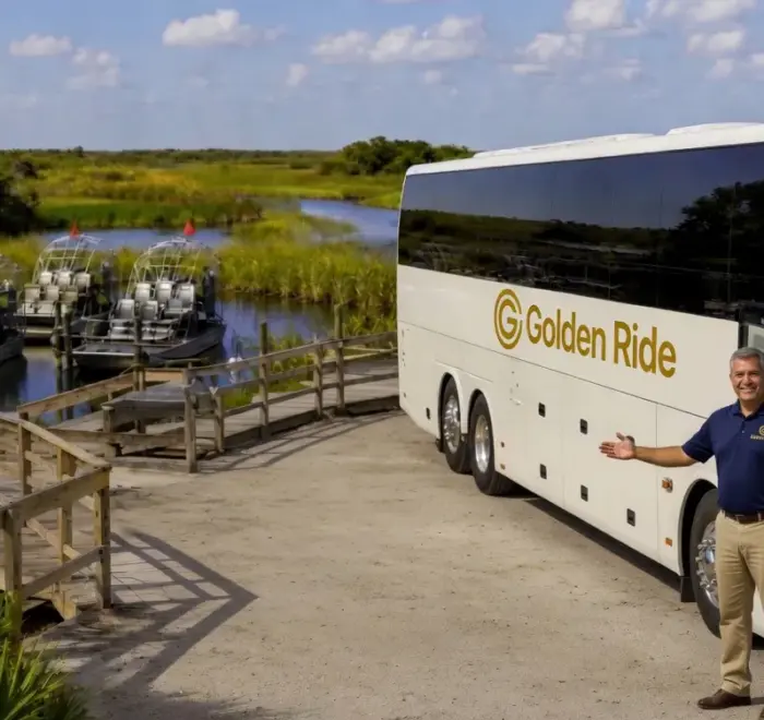 Charter Group transportation in Miami