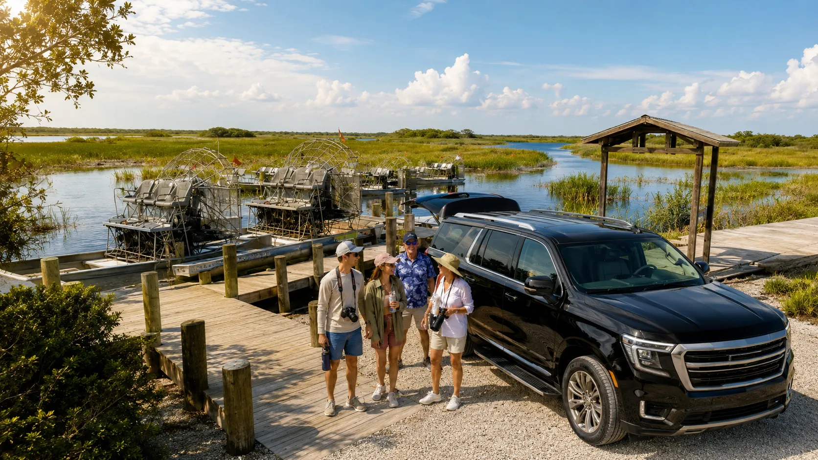 Private Transportation to Everglades from Miami